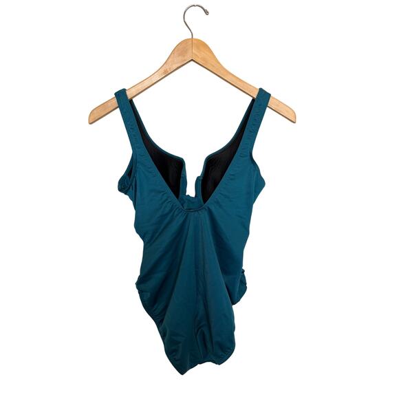 Miraclesuit Ocean Blue One Piece Swimsuit - Picture 6 of 10